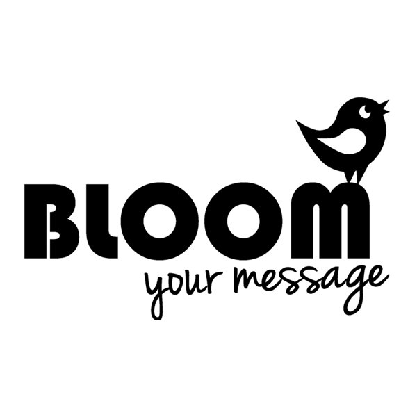 BLOOM your message logo